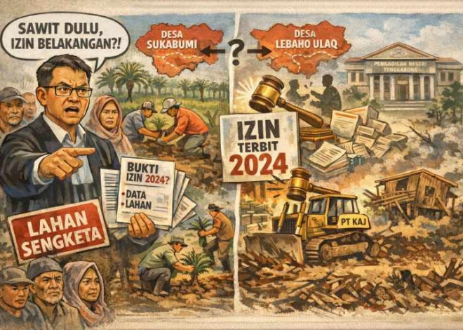 Sawit Sudah Beroperasi Sejak 2014, Izin Baru Terbit 2024: Dugaan Kejanggalan Perizinan Mengemuka.