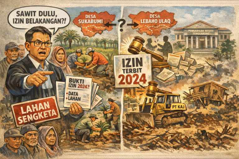 Sawit Sudah Beroperasi Sejak 2014, Izin Baru Terbit 2024: Dugaan Kejanggalan Perizinan Mengemuka.