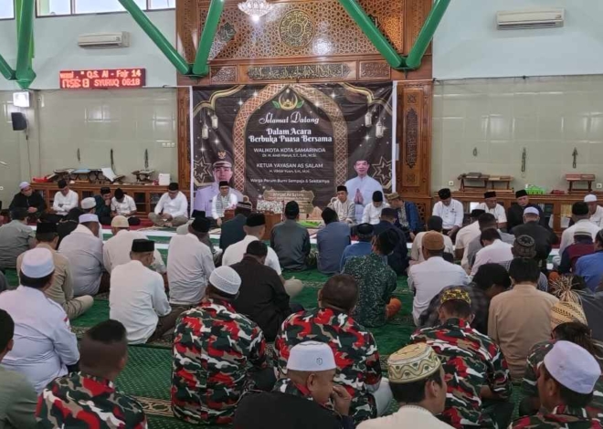 Yayasan As Salam Gelar Bukber Bersama Wali Kota Samarinda, Perkuat Sinergi Masyarakat dan Pemerintah.
