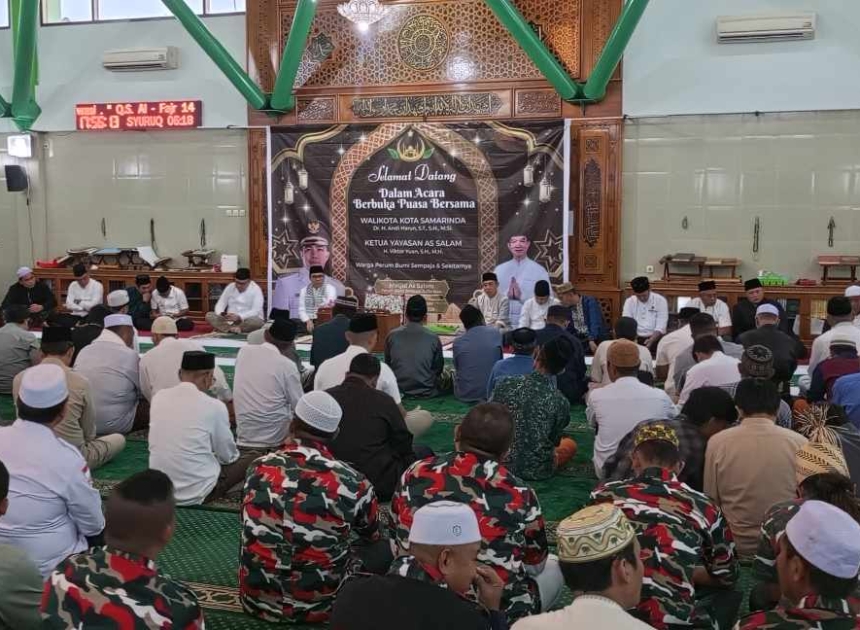 Yayasan As Salam Gelar Bukber Bersama Wali Kota Samarinda, Perkuat Sinergi Masyarakat dan Pemerintah.