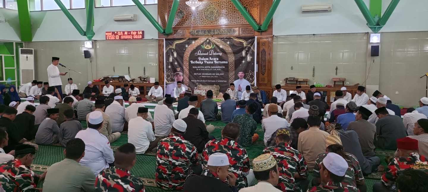 Yayasan As Salam Gelar Bukber Bersama Wali Kota Samarinda, Perkuat Sinergi Masyarakat dan Pemerintah.