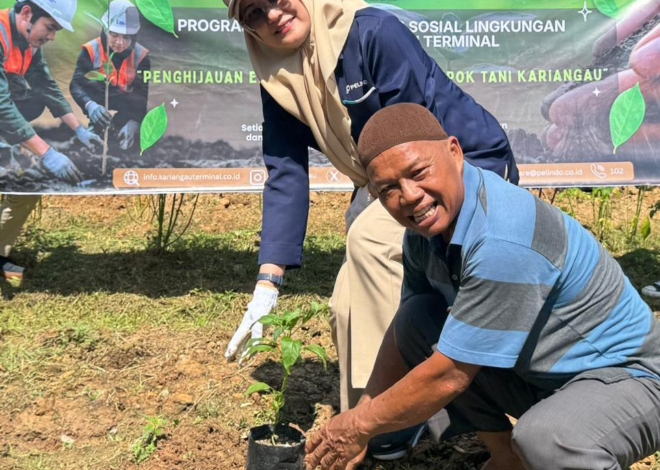 Program TJSL KKT Dorong Pertanian Produktif dan Pendapatan Warga Kariangau.