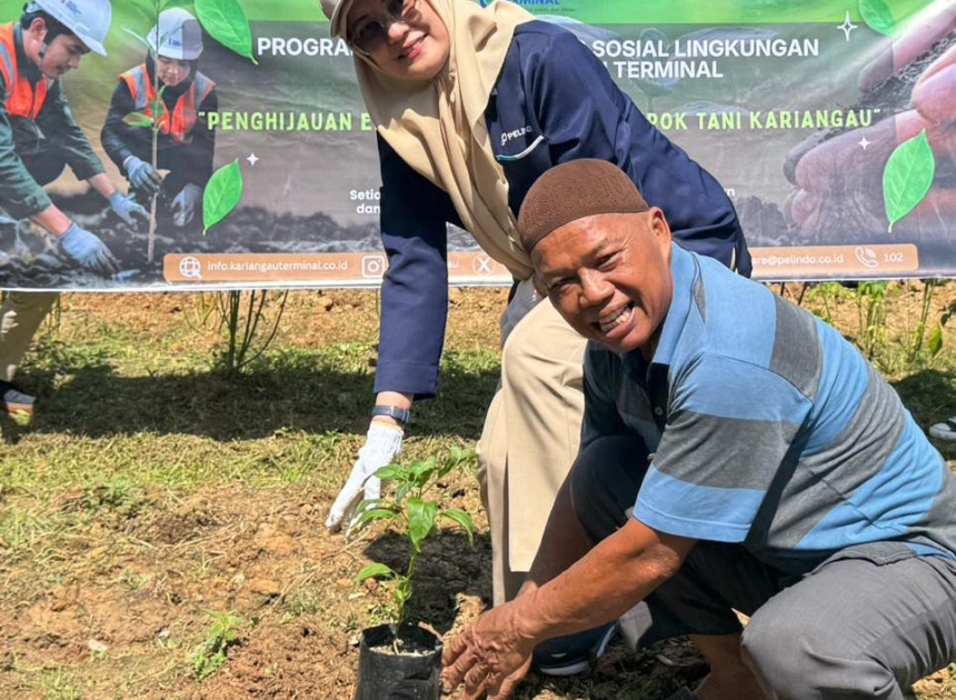 Program TJSL KKT Dorong Pertanian Produktif dan Pendapatan Warga Kariangau.