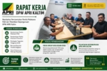 DPW APRI Kaltim Gelar Raker, Fokus Persiapan FGD dan Pelantikan Pengurus