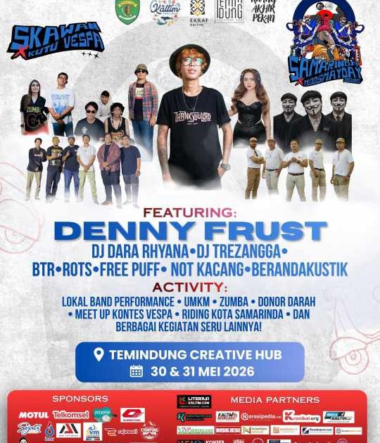 Samarinda Mods Mayday 2026 Diproyeksi Dongkrak Ekonomi Kreatif dan Wisata Komunitas.