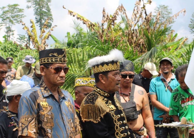 Sultan Sambaliung Kawal Langsung Perjuangan Masyarakat Adat Dayak Basab, Tegaskan Marwah Adat Harus Dihormati.