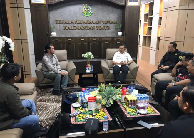 PJI Kaltim Sambangi Kejati, Bahas Peningkatan Kompetensi Wartawan dan Literasi Hukum
