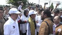 Presiden Jokowi Tiba di Lampung, Sambutan Meriah Relawan Awali Safari Politik Tiga Hari