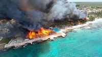 Api Lahap Resor Mewah Dreams Dominicus di Bayahibe, Dominika: Kerugian Besar di Jantung Pariwisata Karibia