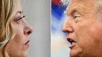 PM Italia Giorgia Meloni Serang Balik Klaim Trump, Ingatkan Fokus Popularitas Pribadi