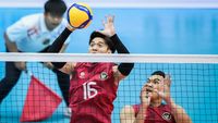 Jadwal Siaran Langsung AVC Men’s Cup 2026 Duel Timnas Voli Indonesia vs Korea Selatan