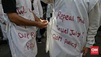 Pencari Suaka Gelar Aksi ‘Cruel July’ di Jakarta, Desak Australia Akhiri Kebijakan 12 Tahun Penahanan