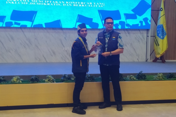 Konfercab Ke-35 PMII Samarinda Resmi Dibuka, Andi Harun