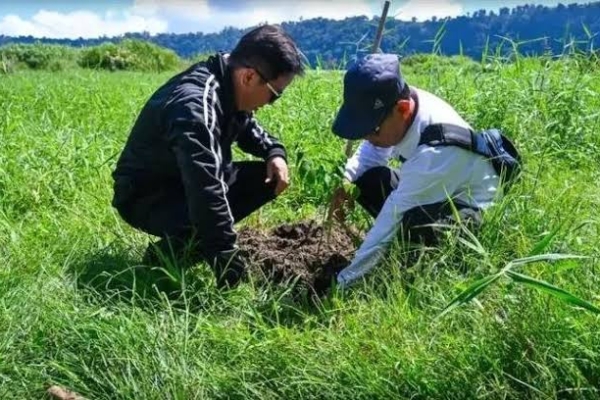 DPRD Kaltara Ikuti Aksi Penghijauan di Rakernas ADPSI 2026