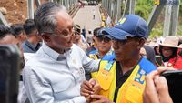 Menteri PUPR Apresiasi Warga Bener Meriah Perbaiki Jembatan Rusak Enang-Enang
