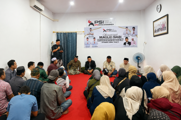 DPD PSI Samarinda Gelar Maulid Nabi & Pengajian Rutin