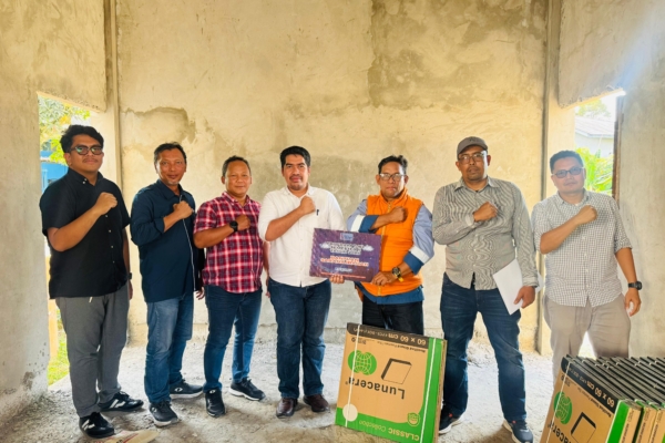 PT KKT Dukung Pembangunan Masjid Nurul Iman, Wujud Kepedulian bagi Warga Kariangau.