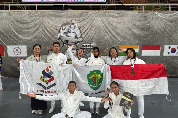 Taekwondo SKOI Kaltim Raih 5 Medali di Malaysia Open 2026