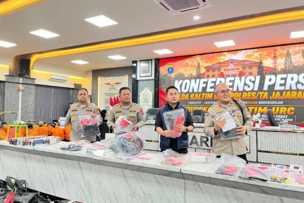 Curat & Curanmor Samarinda Tertinggi se-Kaltim, URC Diluncurkan