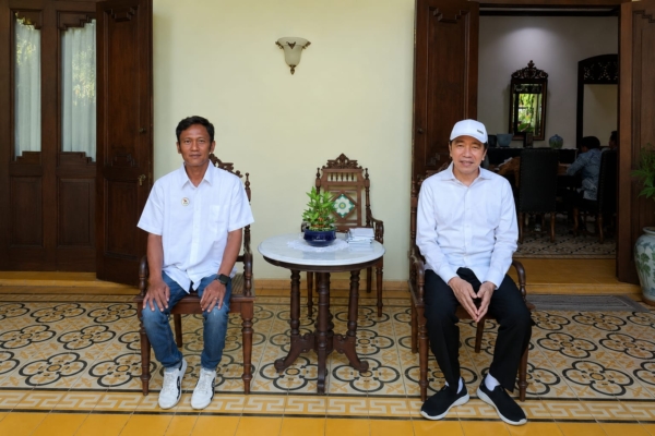 PSI Samarinda Utara Silaturahmi ke Jokowi