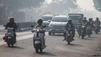Kualitas Udara Memburuk Akibat Karhutla Warga Banjarbaru Berbondong-bondong Mengungsi