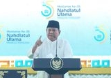 Prabowo Perkenalkan ‘Jas Hijau’ di Muktamar NU: Ingatkan Jasa Besar Ulama untuk Indonesia