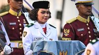 Momen Gugup Neeltje Deliana, Paskibraka Asal Papua Pengemban Baki Penurunan Bendera