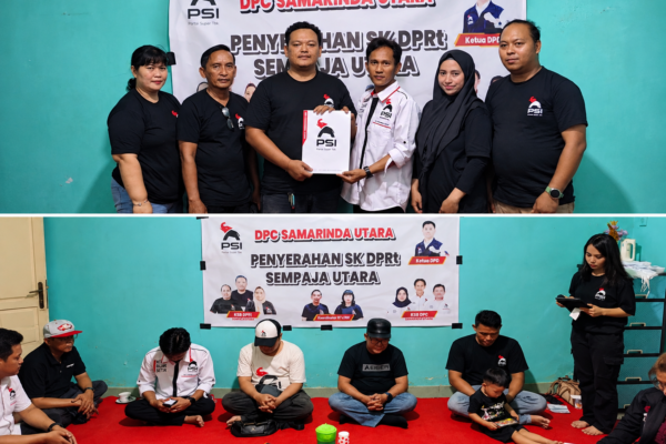 DPC PSI Samarinda Utara Bentuk DPRt Sempaja Utara