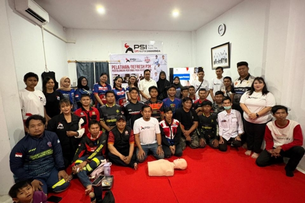 PSI Samarinda Gelar Pelatihan P3K Relawan Ambulans