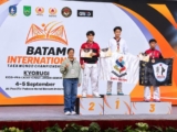 Dua Atlet Taekwondo Kaltim Raih Emas di Batam