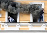 Serangan Drone Rusia Hantam Akademi Sains Kyiv, Warga Berjuang Menyelamatkan Diri
