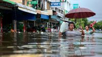 Banjir Parah Landa Bangkok, Pemerintah Thailand Liburkan Pegawai Negeri Dua Hari