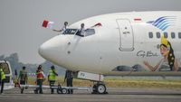 Penerbangan Garuda dari Jakarta, Bandung, Lampung Lumpuh Imbas Abu Anak Krakatau Hingga 7 September