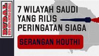 Arab Saudi Tingkatkan Siaga Penuh di Tujuh Wilayah Pasca Serangan Rudal Houthi