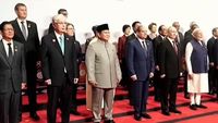 Prabowo Sejajar Xi Jinping dan Putin di Sesi Foto BRICS: Sinyal Diplomasi Kuat Indonesia