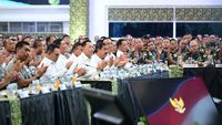 Presiden Prabowo Beri Arahan Strategis 800 Pati TNI-Polri, Mendagri Tito Hadir Bahas Tantangan Bangsa