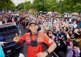 Veda Ega Pratama dan Marc Marquez Pimpin Parade Meriah Jelang MotoGP Mandalika
