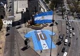 Jersei Raksasa ‘GRACIAS 10’ Terbentang di Rosario, Penghormatan Abadi untuk Messi