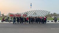 Ratusan Komunitas Motor Sukses Tempuh 1.400 Km, Meriahkan Pertamina GP Mandalika