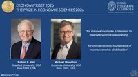 Robert E. Hall dan Michael Woodford Raih Nobel Ekonomi 2026 atas Fondasi Stabilisasi Makroekonomi